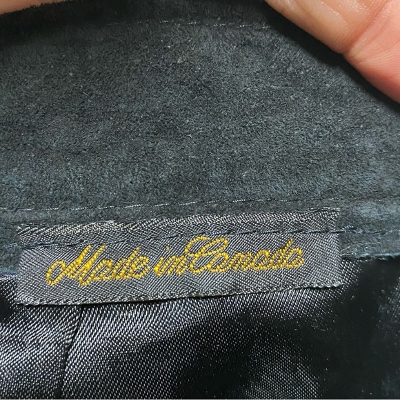 Daniel Marcus Suede Leather Pencil Skirt Size 12 - Picture 13 of 14